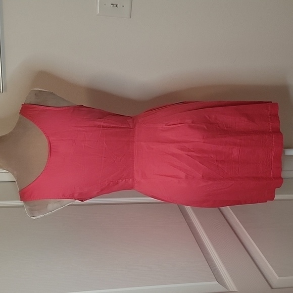 BB Dakota, Hot Pink Size 4, Barbiecore Fitted Dress, Full Zip Front Closure, EUC - Picture 5 of 11